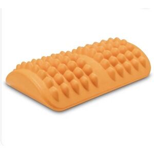 KANJO Acupressure Lower Back Pain Relief Cushion Orange New No Box